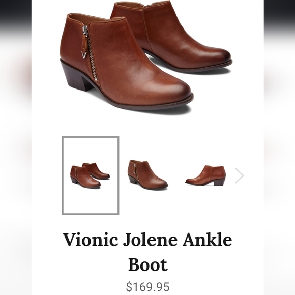 Vionic Shoes - Vionic Jolene Ankle Boots